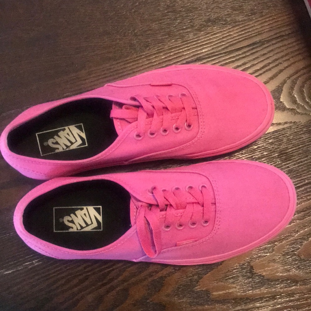 (Mono) Carmine Rose/Black Vans